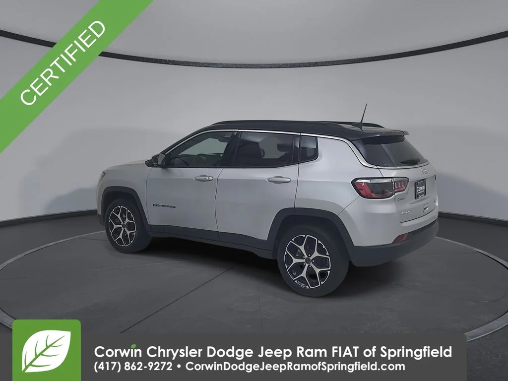 Certified Used 2025 Silver Jeep Limited image 10