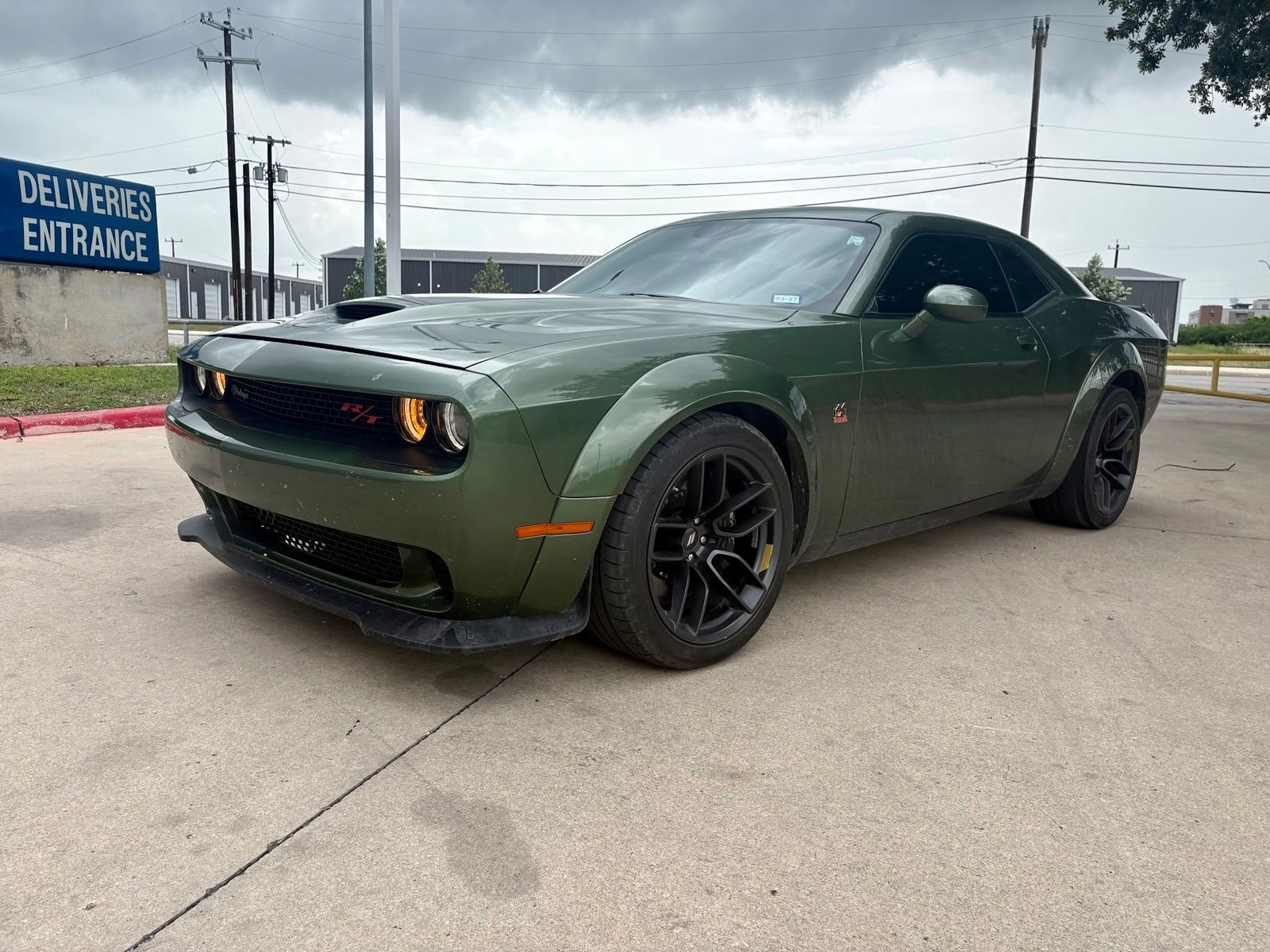 Certified Used 2022 Green Dodge R/T Scat Pack Widebody image 8