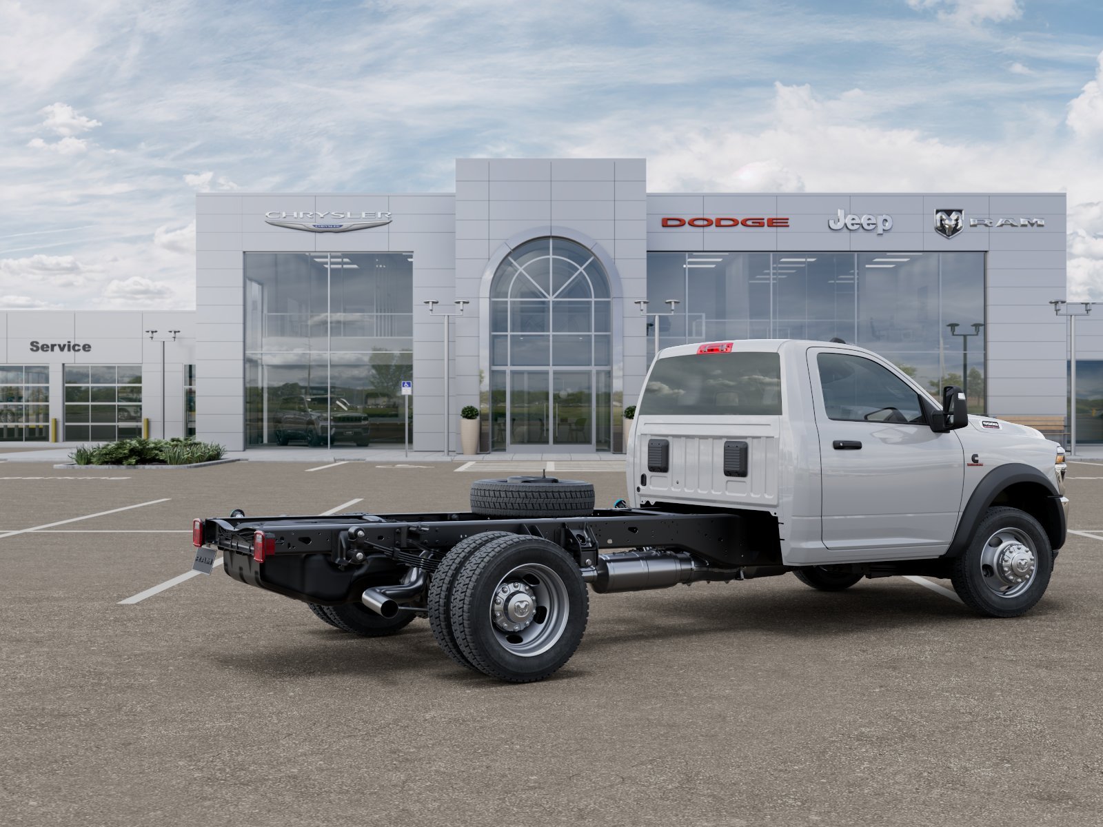 New 2026 Bright White Clear-Coat Exterior Paint RAM Tradesman image 30
