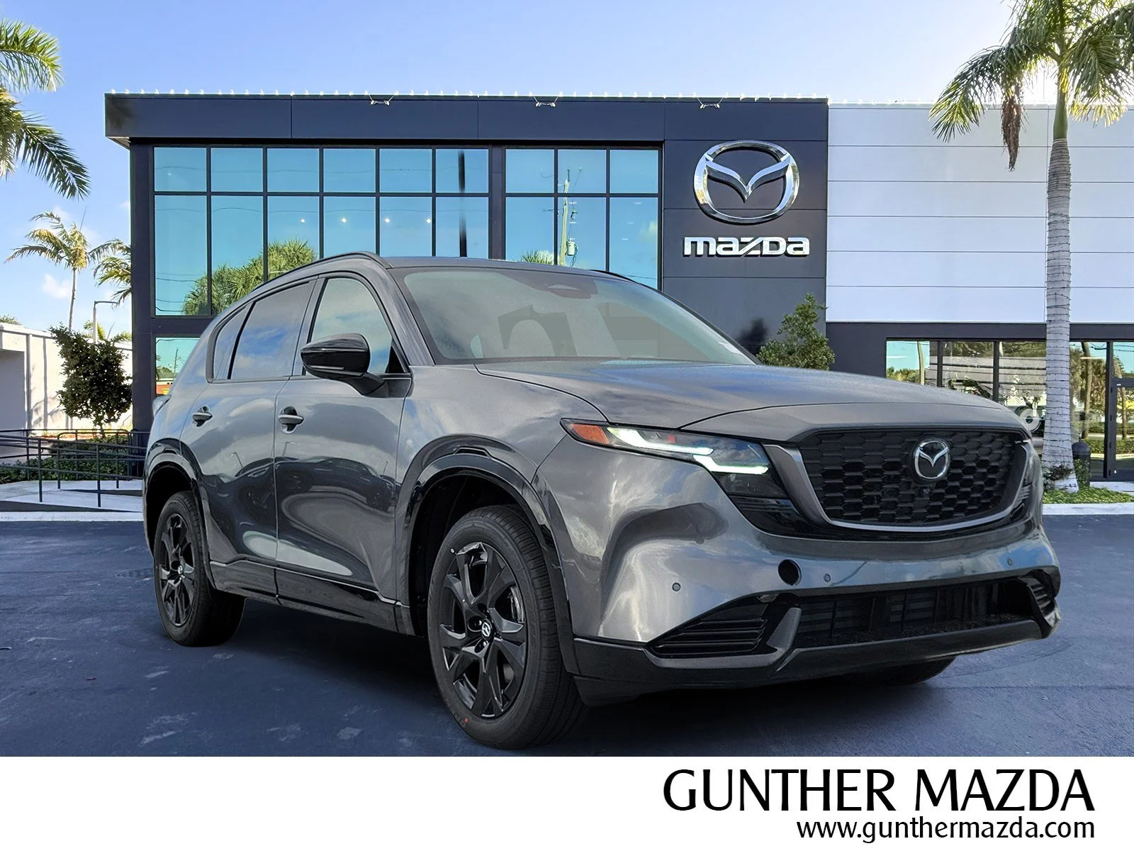 New 2026 Machine Gray Metallic Mazda 2.5 S Premium Plus AWD image 1