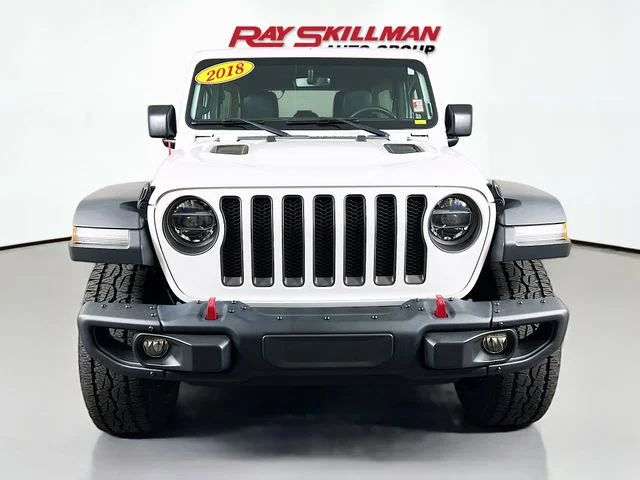Used 2018 White Jeep Unlimited Rubicon image 2