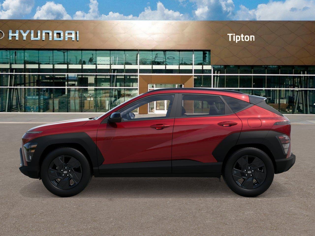 New 2026 Ultimate Red Metallic Hyundai SEL Sport FWD image 3