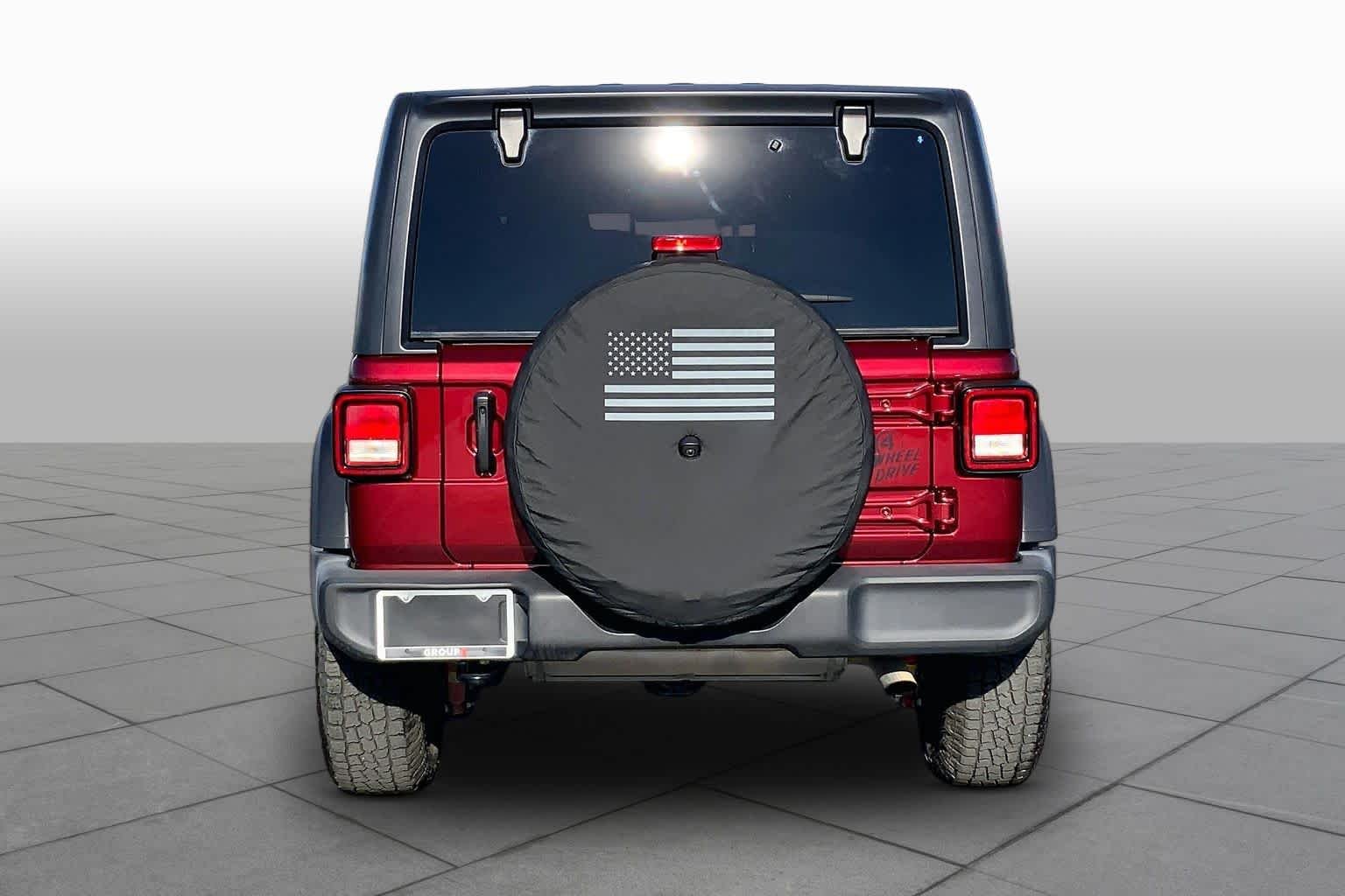 Used 2021 Snazzberry Pearlcoat Jeep Unlimited Willys Sport image 5