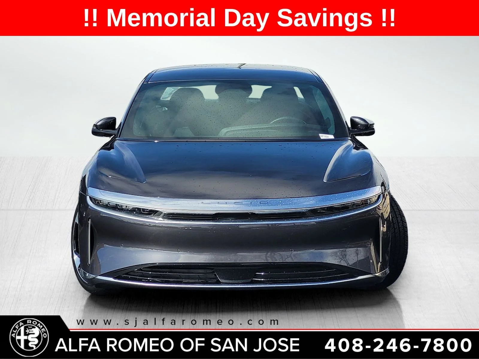Used 2024 Lucid Air Touring with VIN 50EA1TEA2RA002047 for sale in San Jose, CA