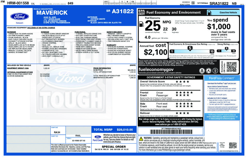 Used 2025 White Ford XL image 22