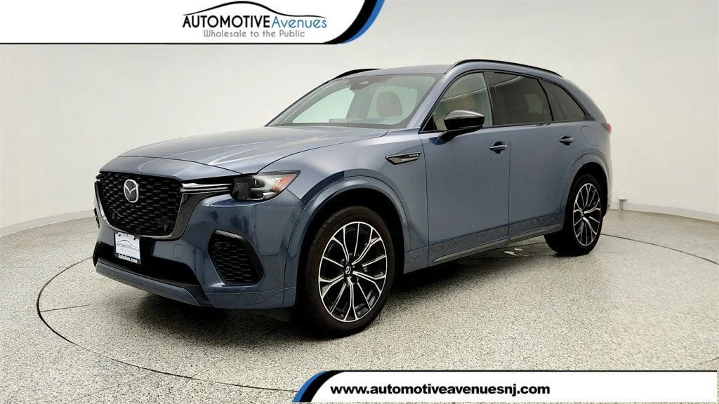 Used 2025 Polymetal Gray Metallic Mazda 3.3 Turbo S Premium Plus Package AWD w/ Premier Tow Pkg image 1