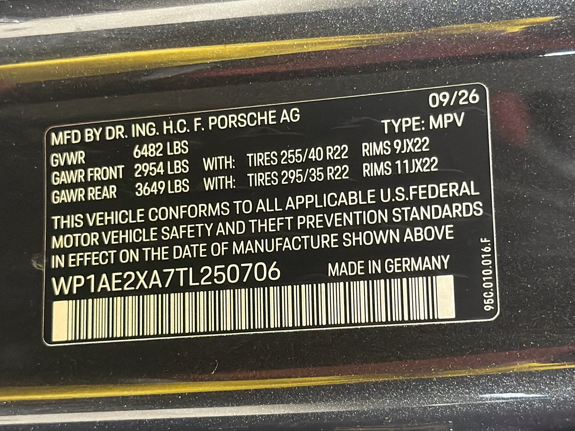 New 2026 Volcano Grey Metallic Porsche Electric GTS image 43