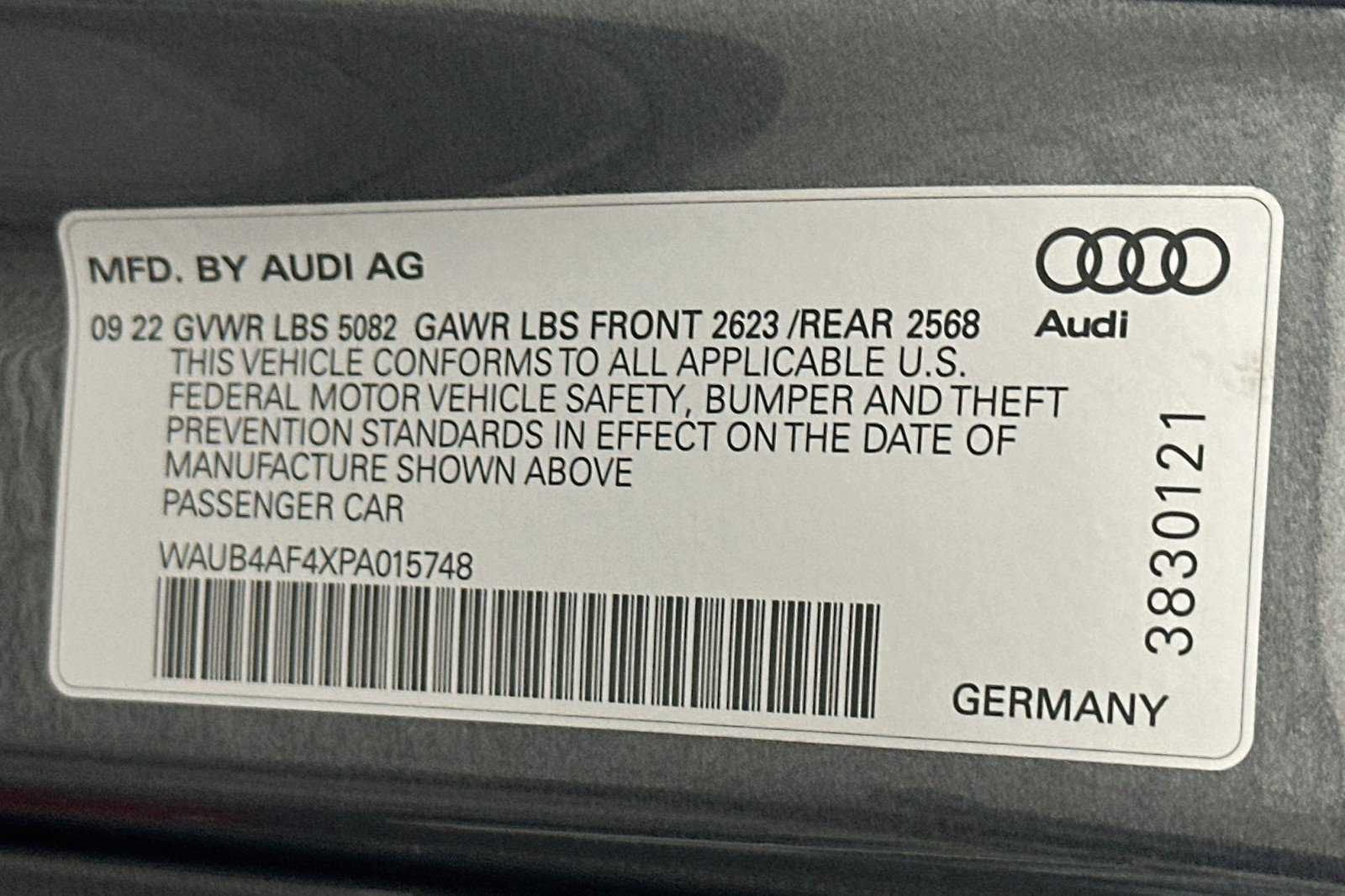Used 2023 Daytona Gray Pearl Effect Audi Premium Plus image 23