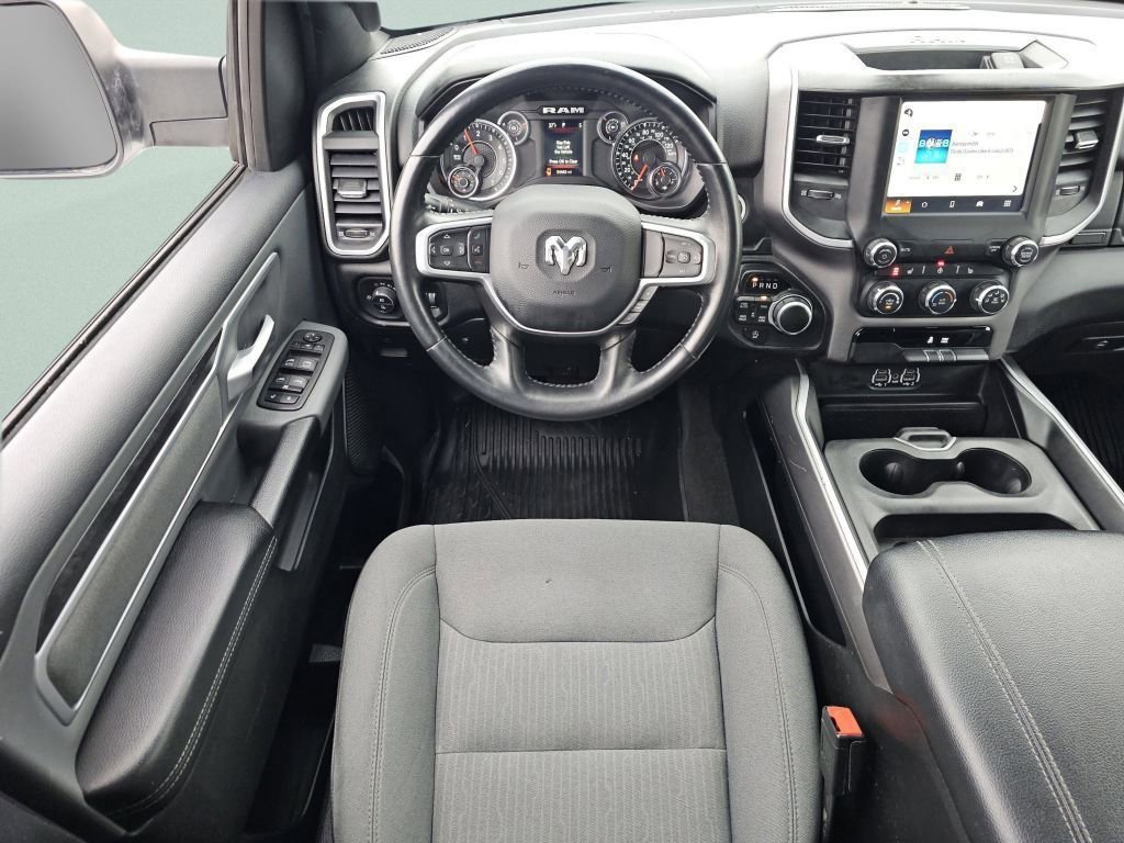 Used 2023 Bright White Clearcoat Ram Big Horn image 4