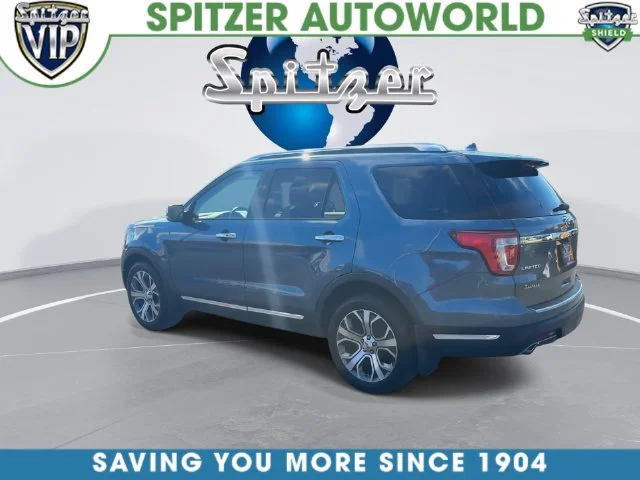 Used 2019 Blue Metallic Ford Limited image 7