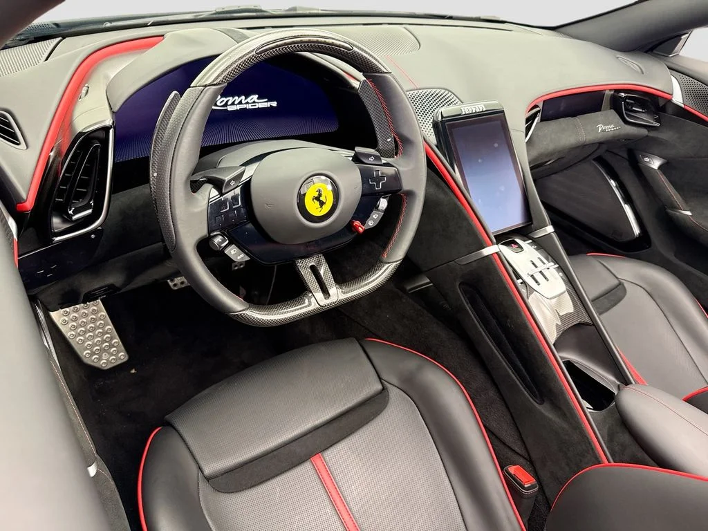 Used 2025 Bianco Avus Ferrari Spider image 17