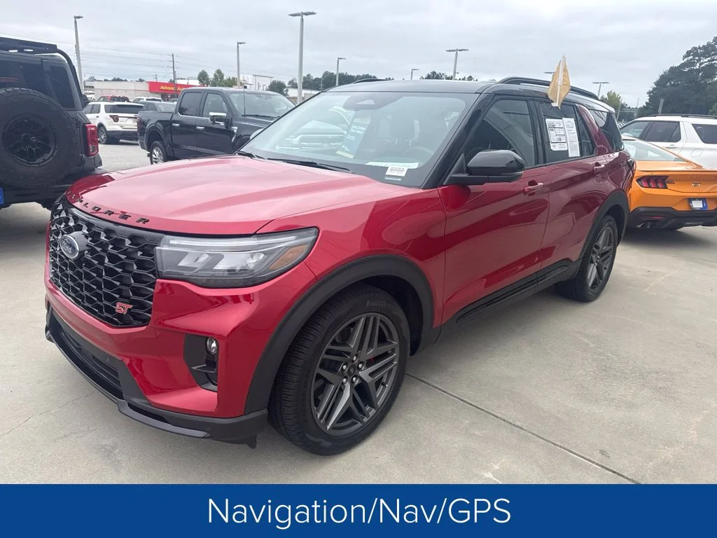 Used 2026 Rapid Red Metallic Tinted Clearcoat Ford ST image 3