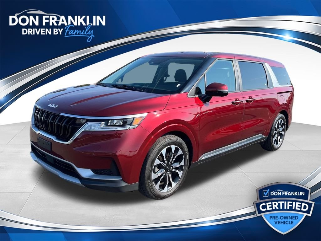 Used 2023 Red Kia EX image 1