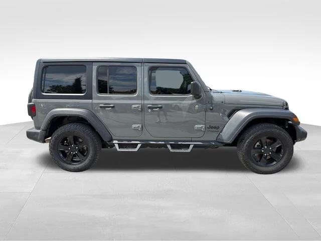 Used 2021 Gray Jeep Unlimited Sport Altitude image 8