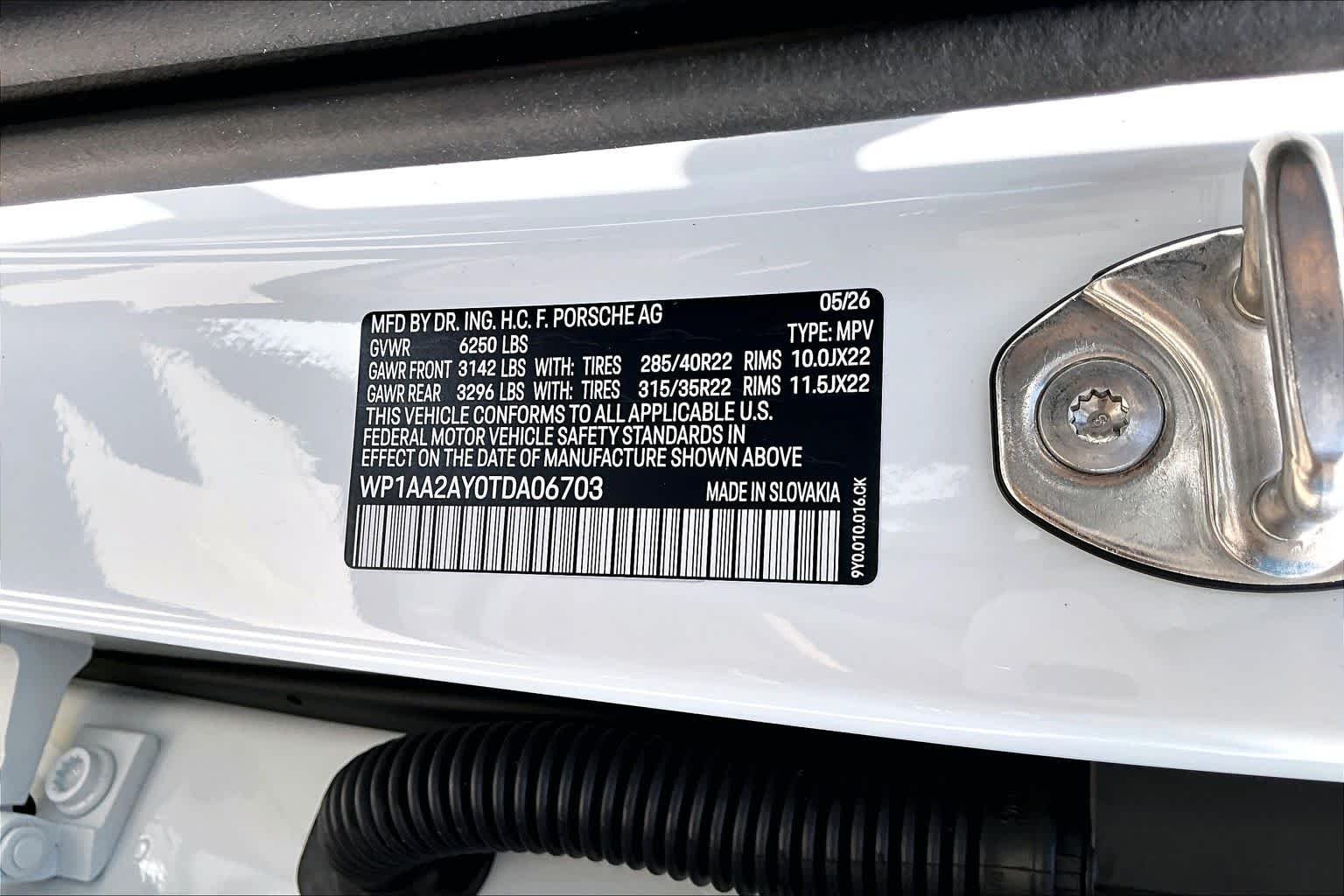 New 2026 White Porsche  image 26