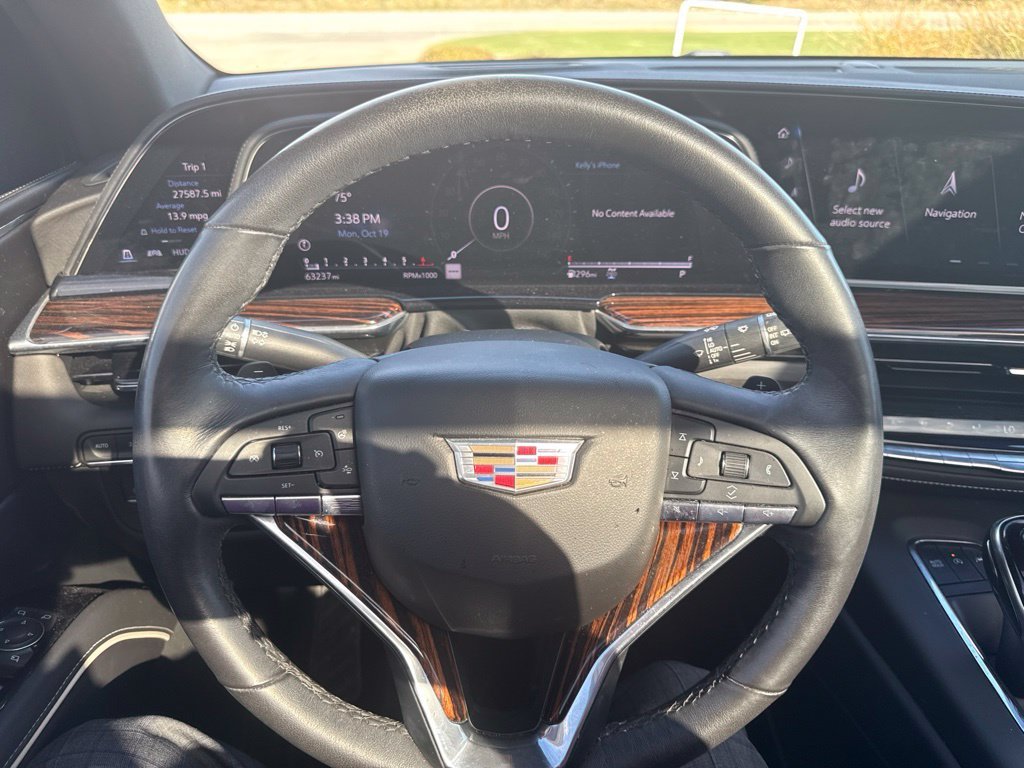 Used 2021 Black Cadillac Premium Luxury image 9