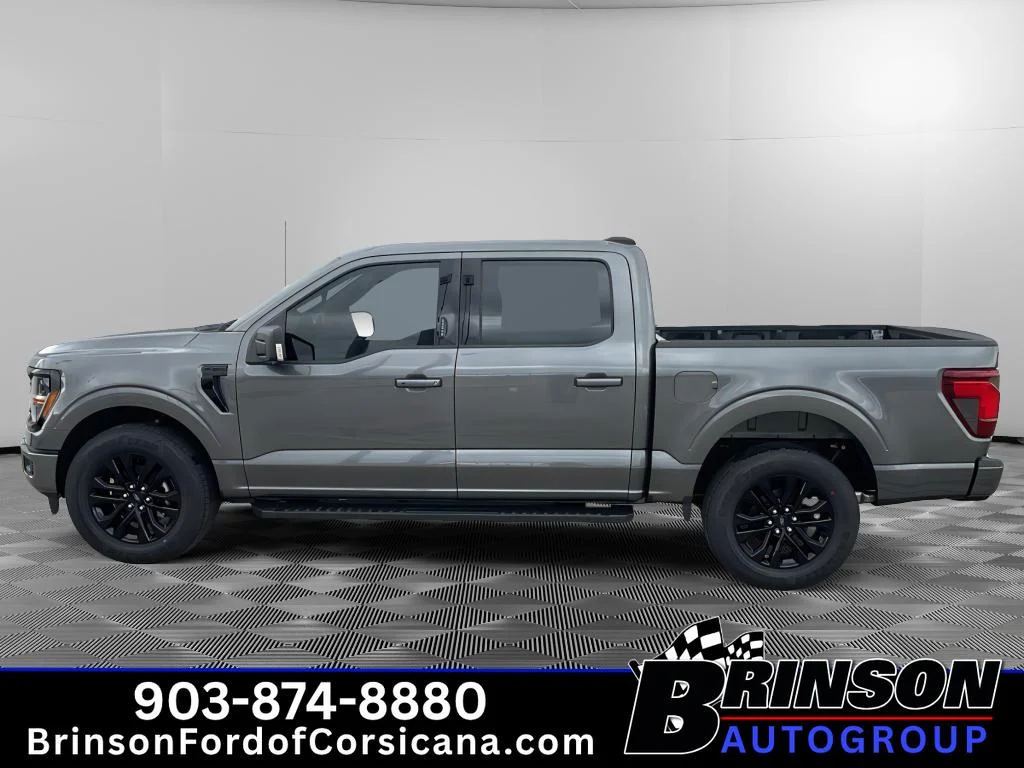 New 2026 Carbonized Gray Metallic Ford XLT image 3