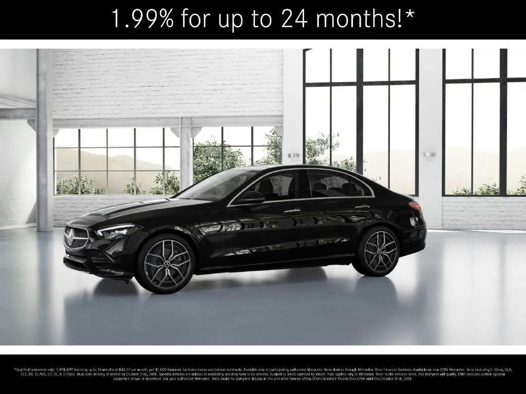 New 2026 Black Mercedes-Benz C 300 image 37