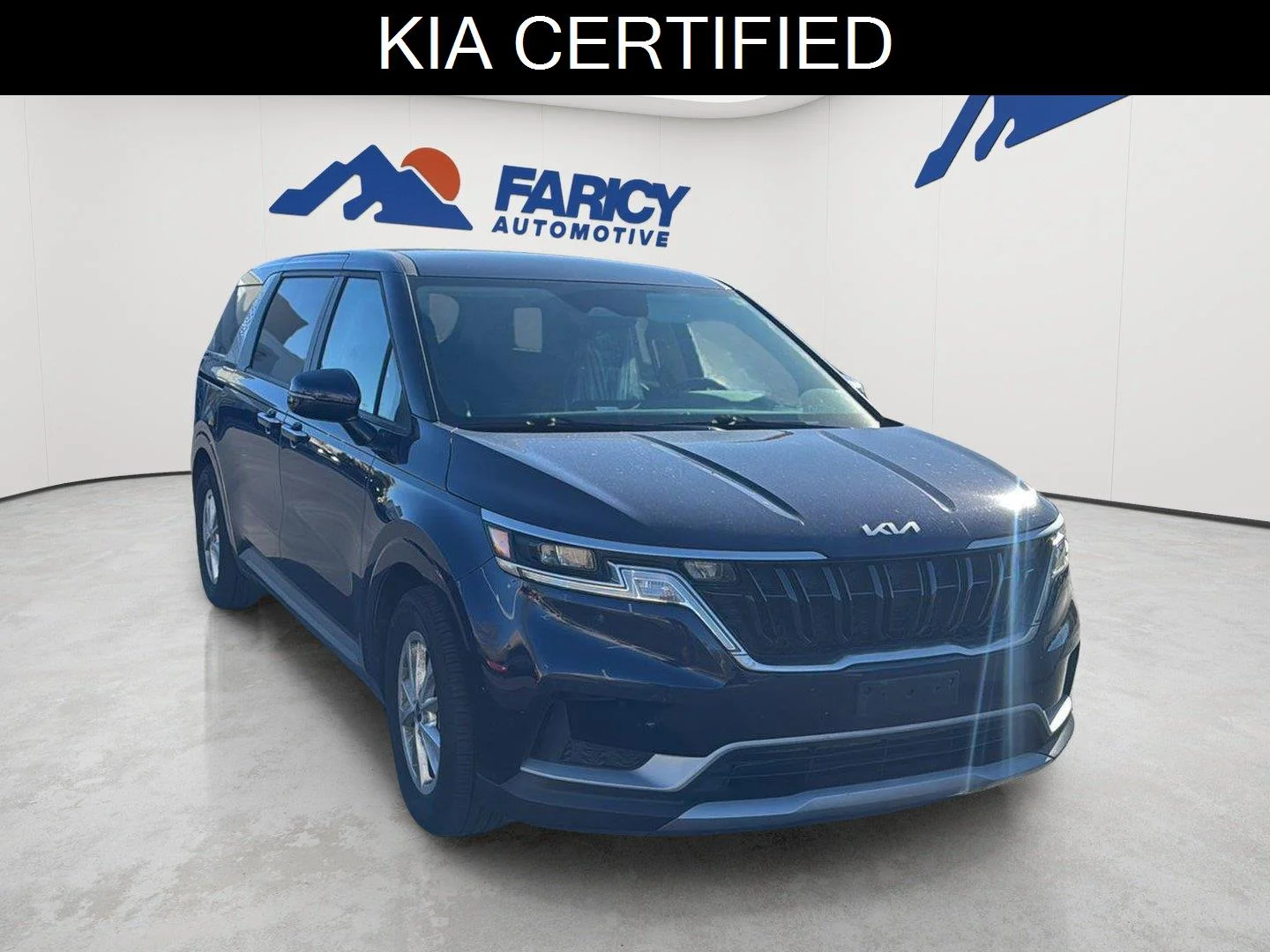 Used 2023 Deep Chroma Blue Kia LX image 1