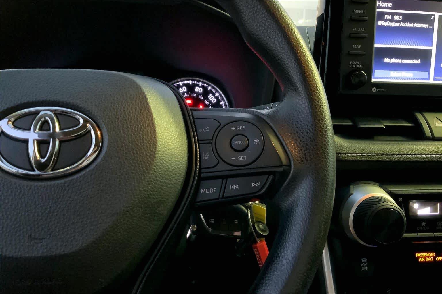 Used 2021 Silver Sky Metallic Toyota LE image 24