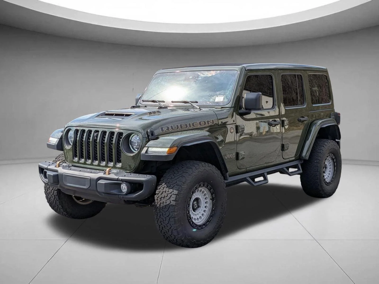 Used 2023 Sarge Green Clearcoat Jeep Rubicon 392 image 1