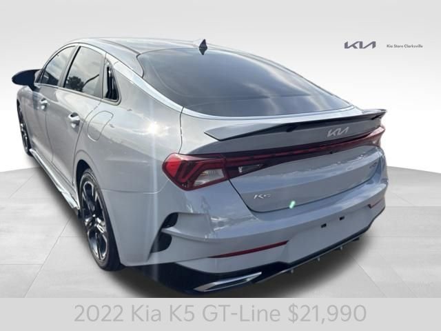 Certified Used 2022 Gray Kia GT-Line image 6