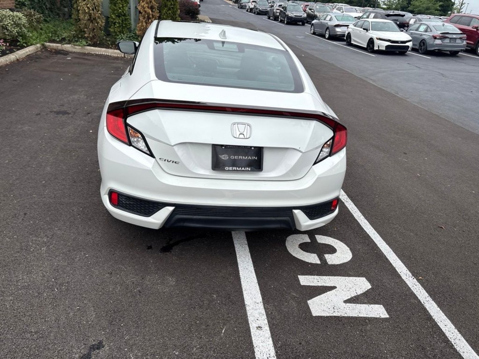 Certified Used 2019 Platinum White Pearl Honda EX image 6