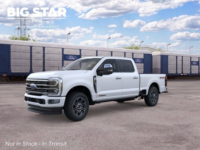 New 2026 Star White Metallic Tri-Coat Ford Platinum image 1