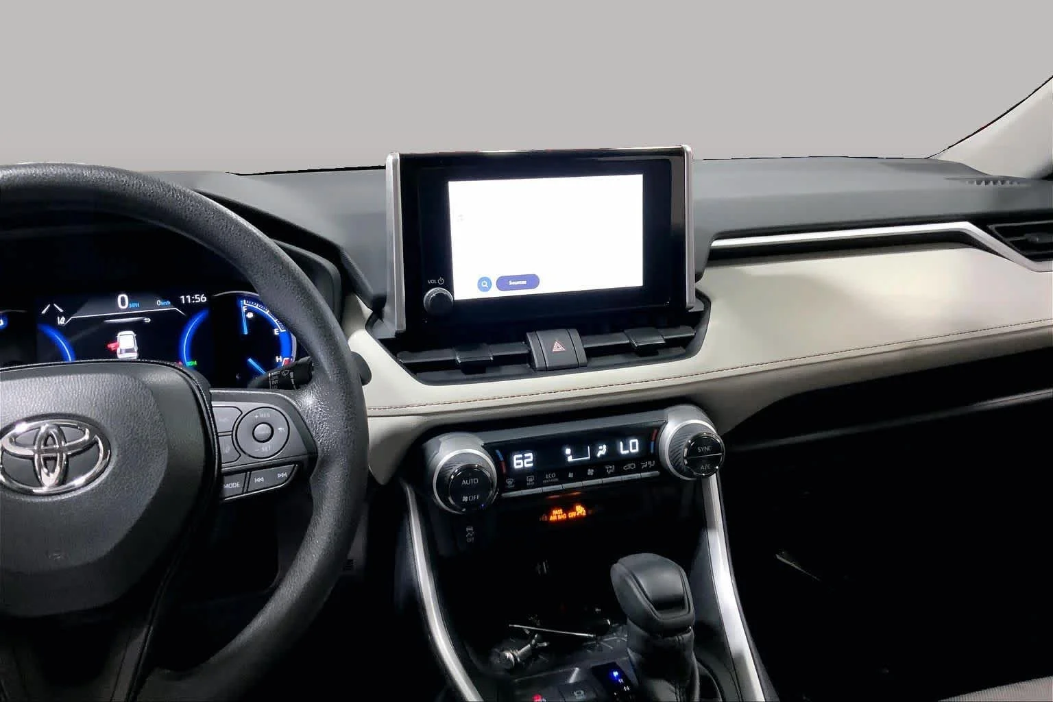 Used 2025 Magnetic Gray Metallic Toyota Hybrid XLE image 7