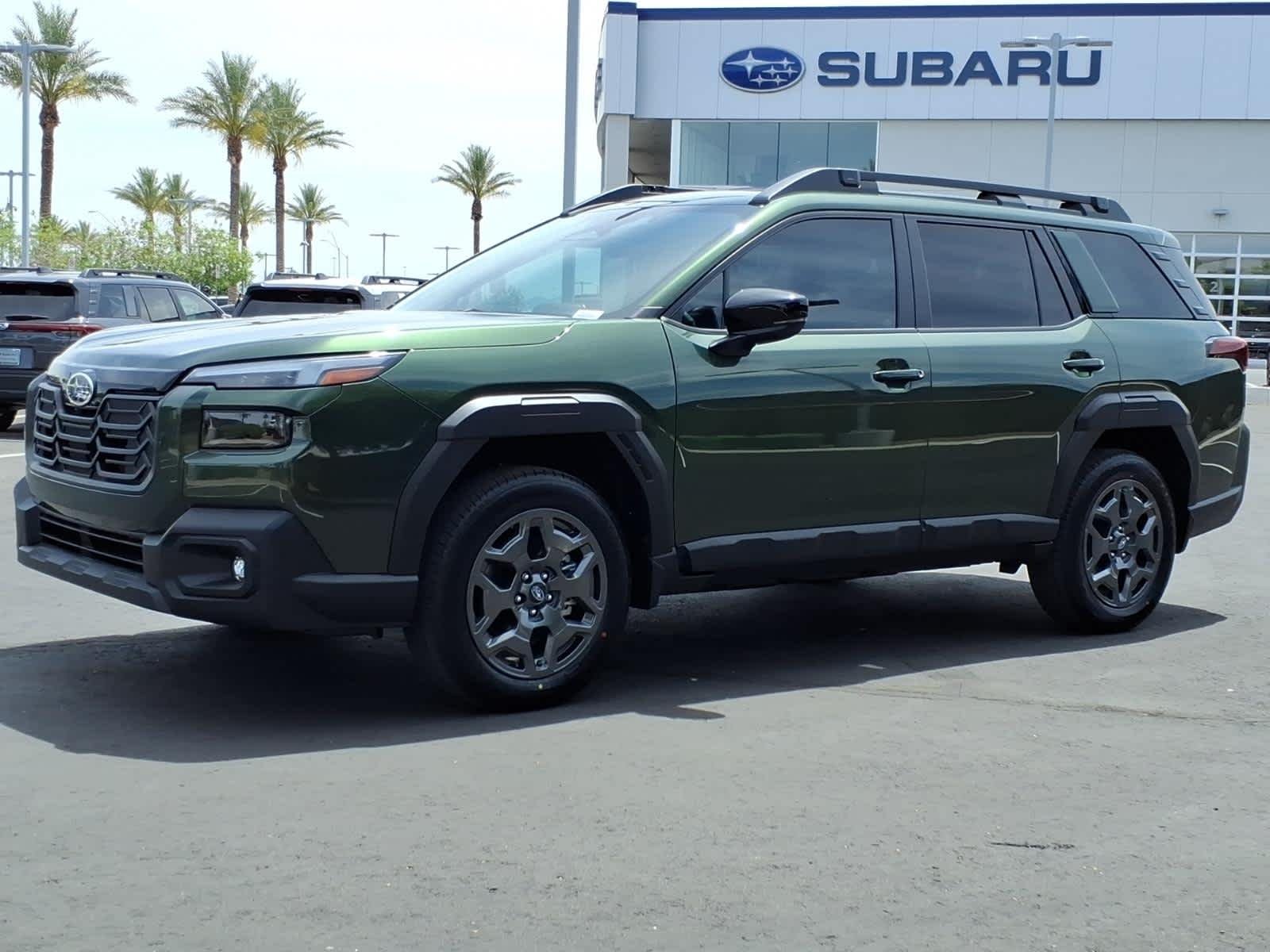 New 2026 DEEP EMERALD GREEN PEARL Subaru Premium image 3