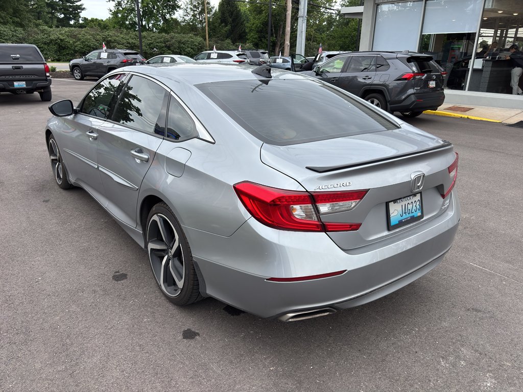 Used 2021 Lunar Silver Metallic Honda Sport image 3
