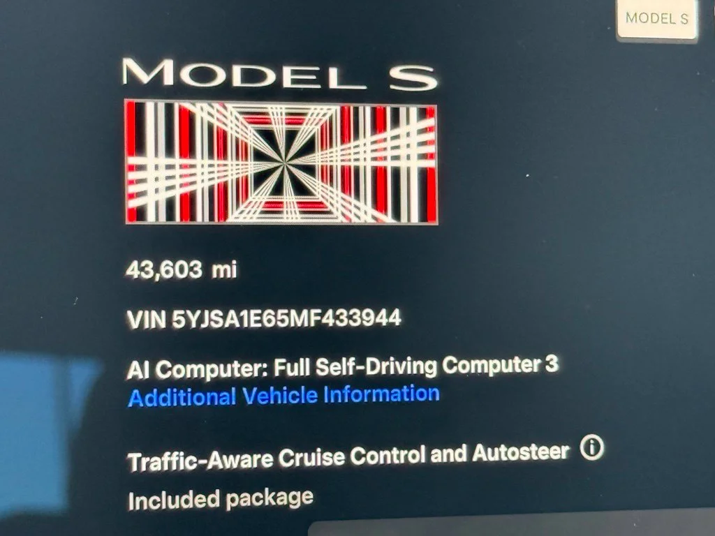 Used 2021 Black Tesla Plaid image 23