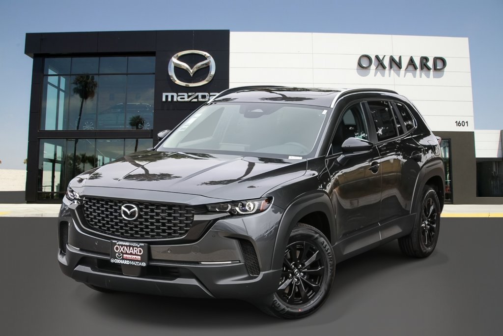 New 2026 Machine Gray Metallic Mazda Preferred AWD image 1