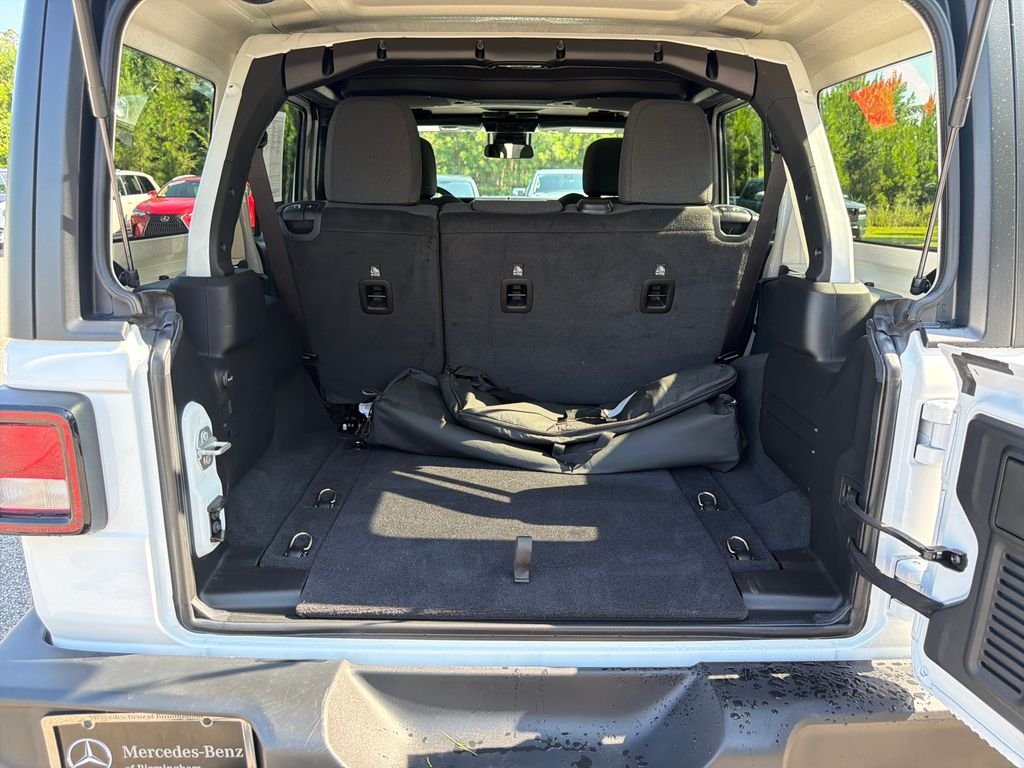 Used 2024 Bright White Clearcoat Jeep Sport S image 42