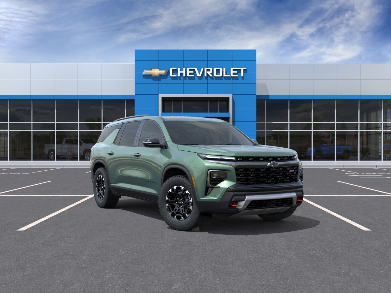 New 2027 Trillium Green Metallic Chevrolet Z71 image 1