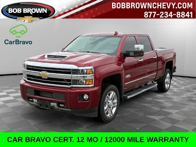 Certified Used 2019 CAJUN RED TINTCOAT Chevrolet High Country image 1