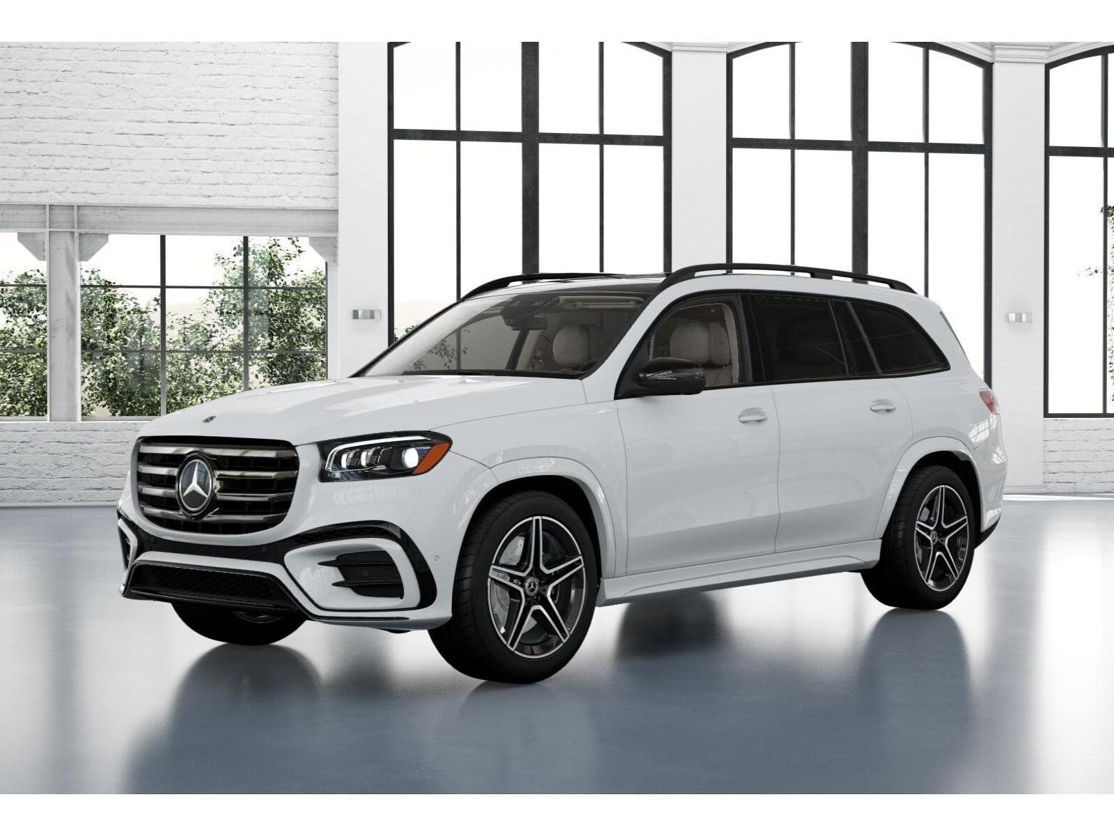 New 2026 Polar White Mercedes-Benz GLS 450 4D Sport Utility 4MATIC® image 82