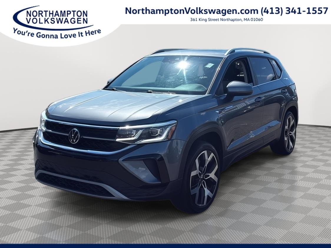 Used 2022 Platinum Gray Metallic Volkswagen SEL image 1