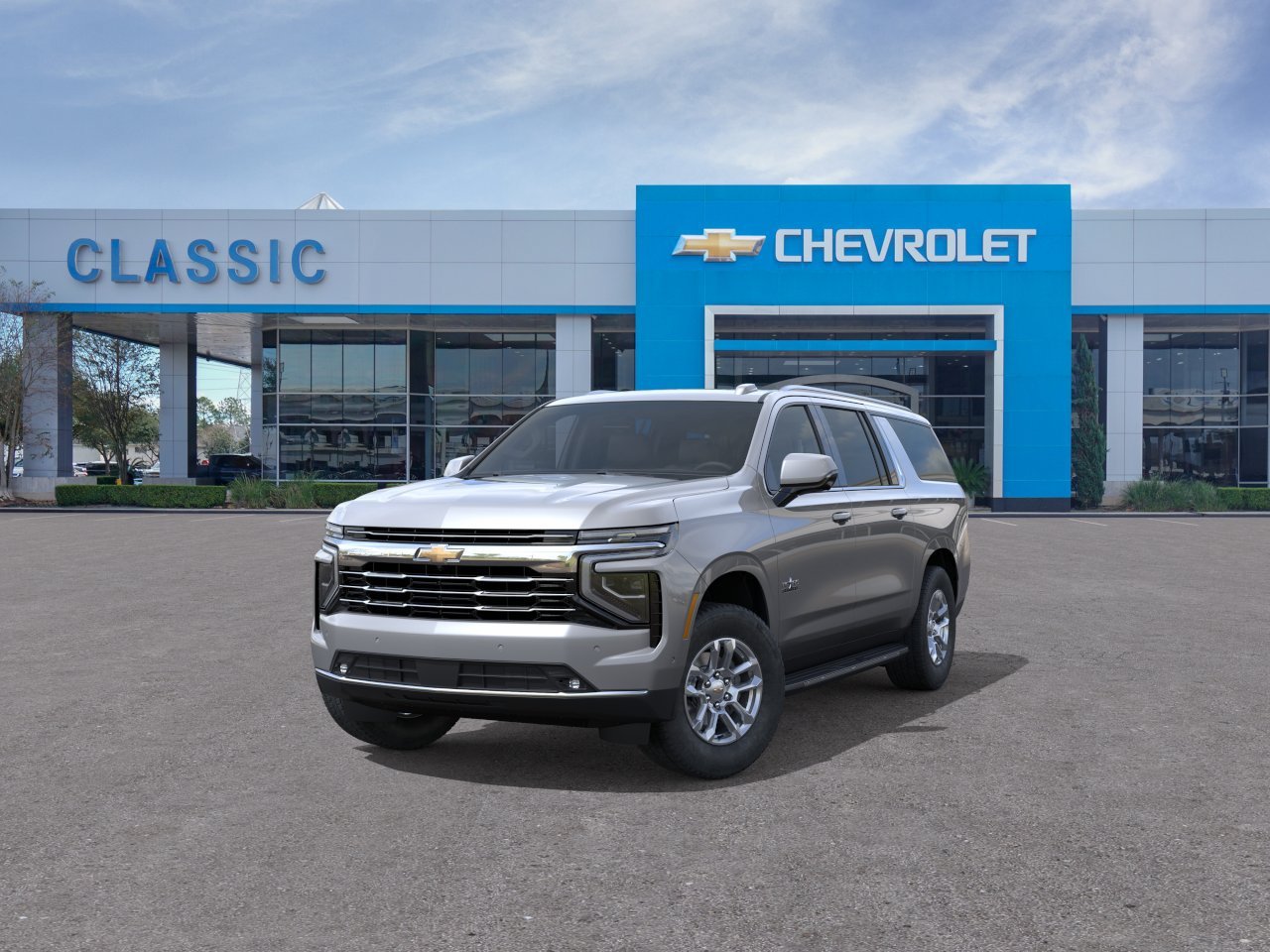 2026 Chevrolet Suburban LT Gray at Classic Elite Chevrolet Hwy 6