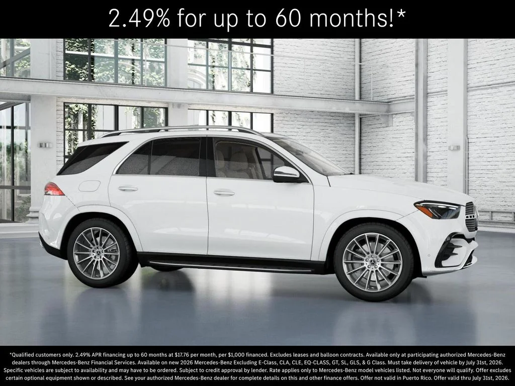 New 2026 Polar White Mercedes-Benz GLE 350 image 14