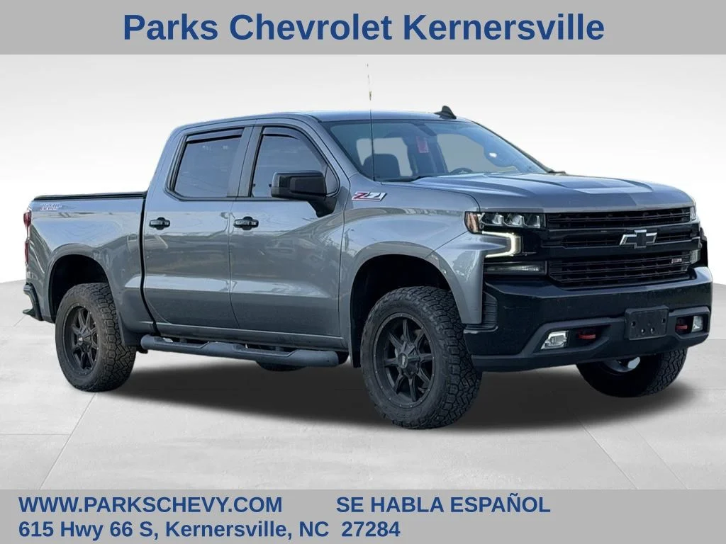 Used 2021 Gray Chevrolet LT Trail Boss image 1
