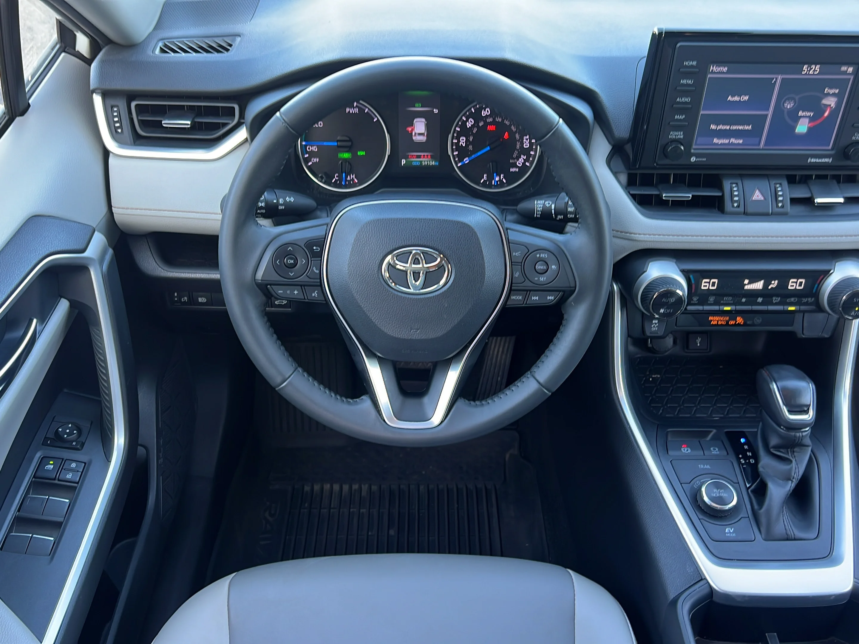 Used 2022 Blizzard Pearl Toyota Hybrid XLE Premium image 15
