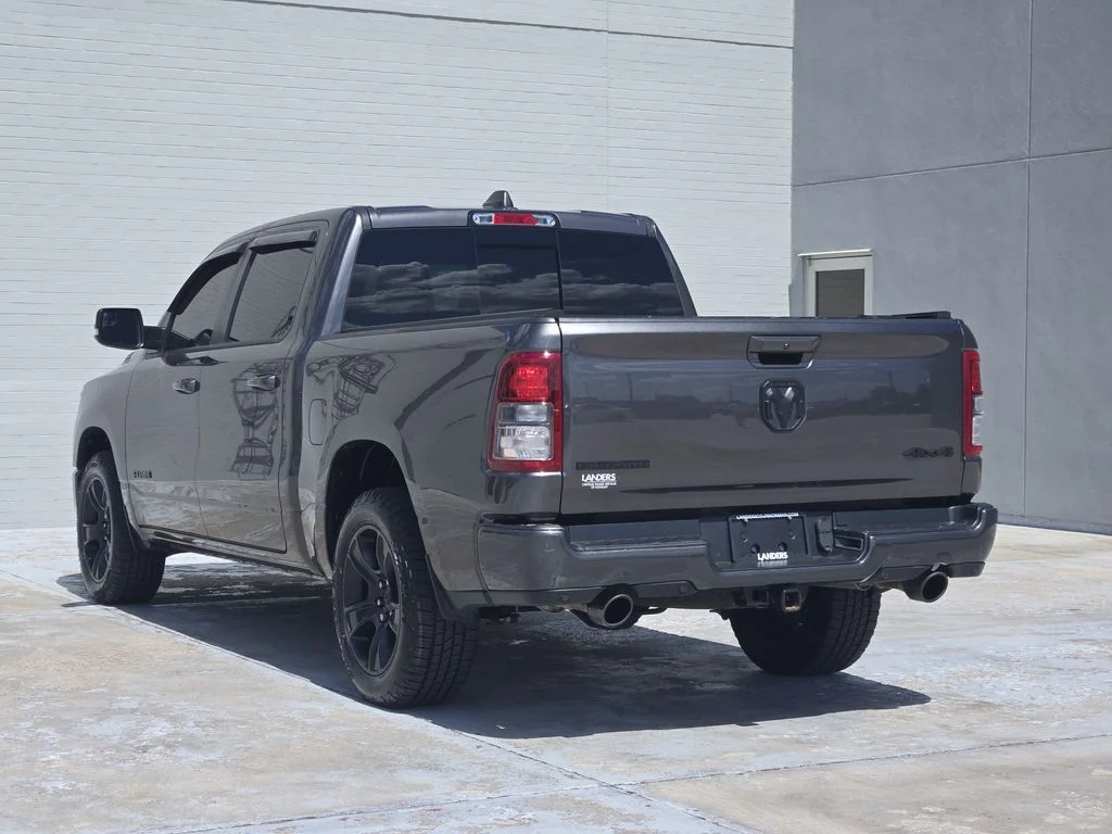 Used 2022 Granite Crystal Metallic Clearcoat Ram Big Horn image 6