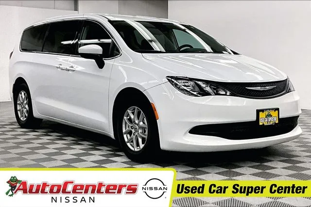 Used 2023 Bright White Clearcoat Chrysler LX image 1