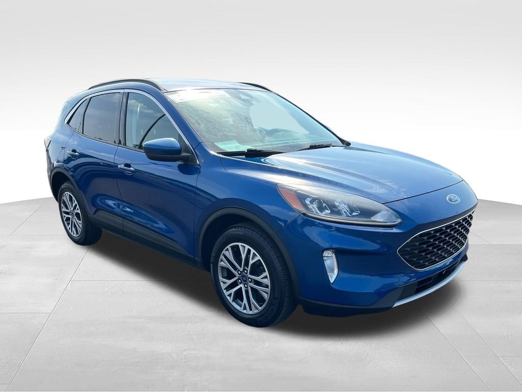 Used 2022 Blue Ford SEL image 7