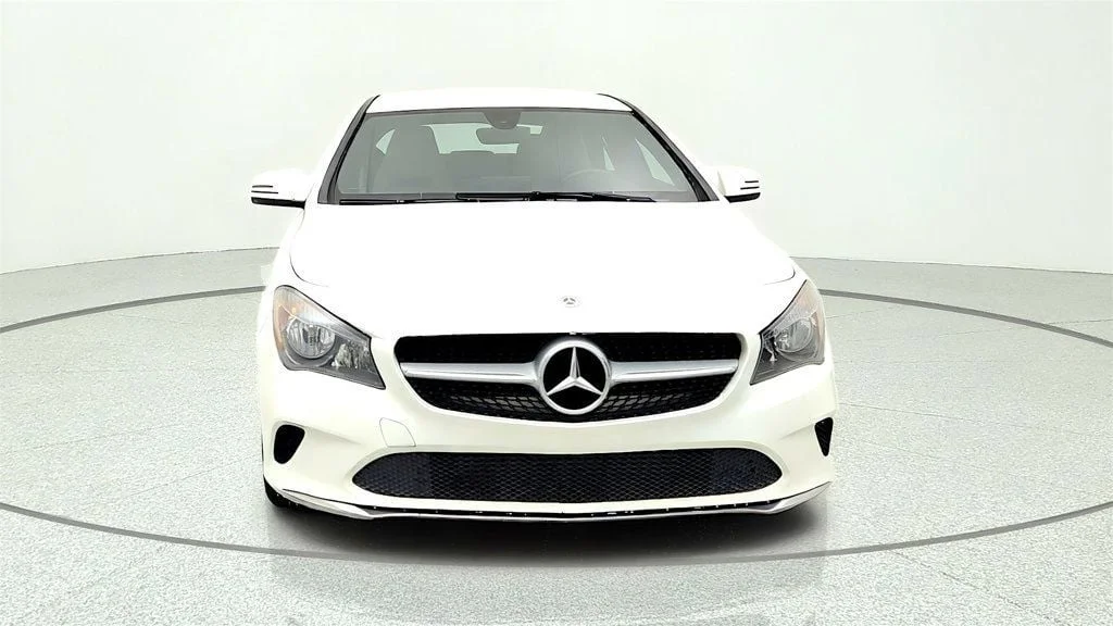 Used 2018 Polar White Mercedes-Benz CLA 250 Coupe w/ Blind Spot Assist, KEYLESS GO & 18