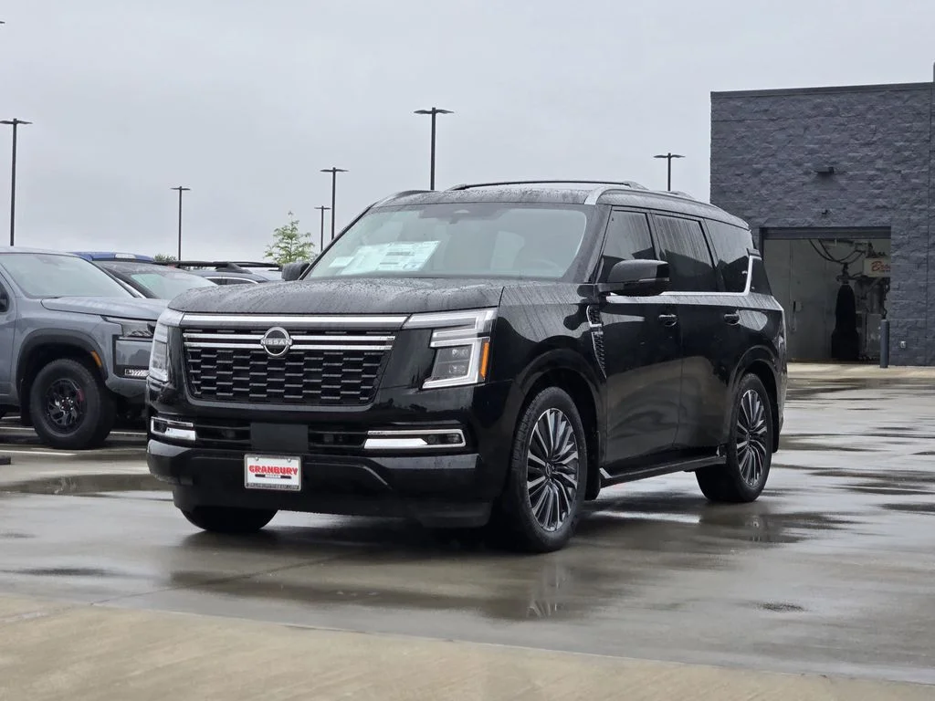 New 2026 Super Black Nissan Platinum Reserve image 2
