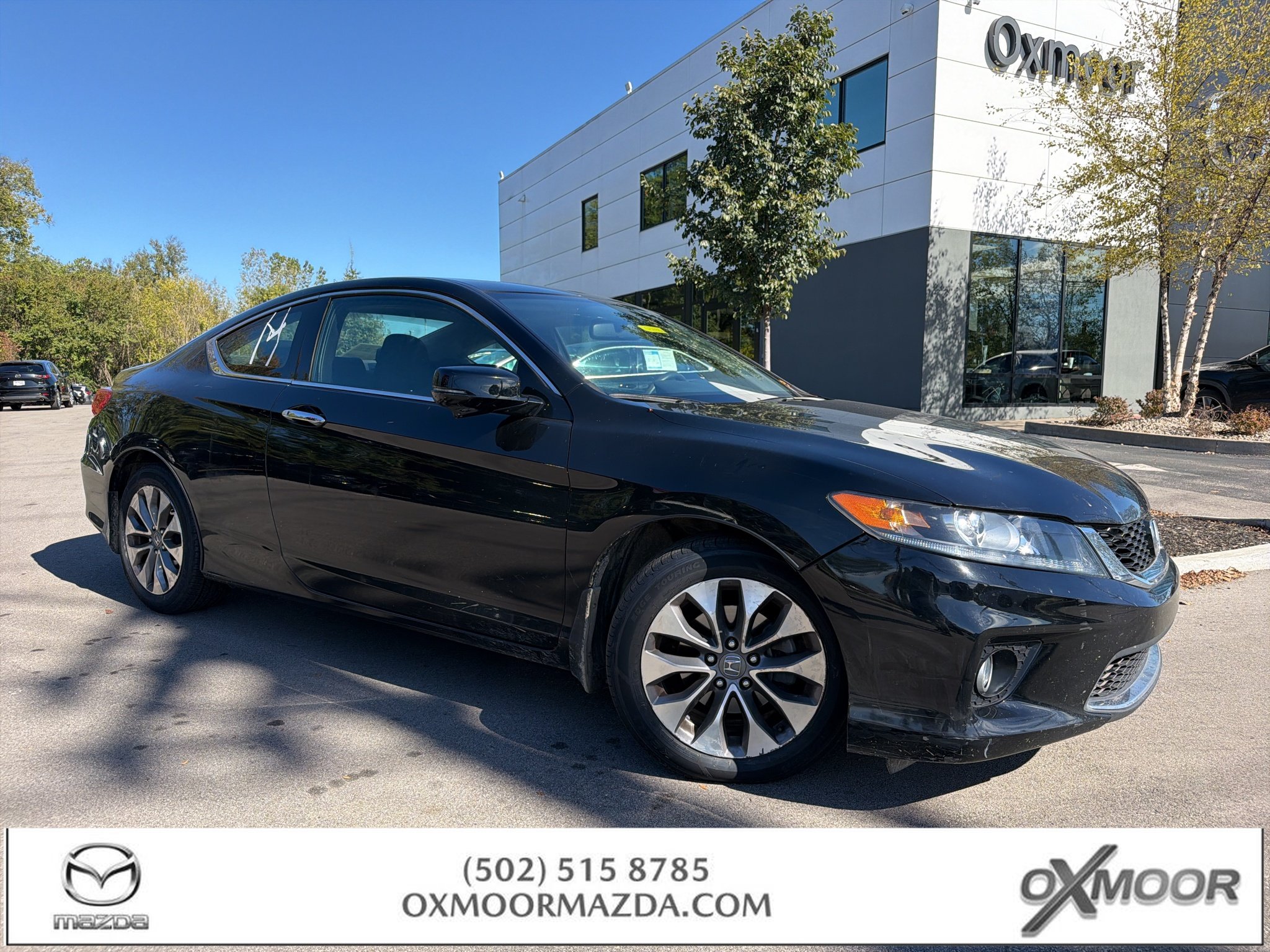 Used 2015 Crystal Black Pearl Honda EX image 1