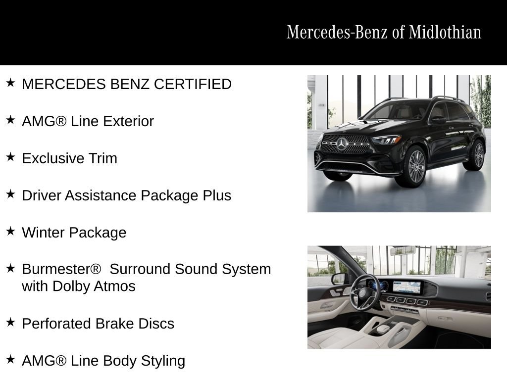 Certified Used 2026 Black Mercedes-Benz GLE 350 image 6