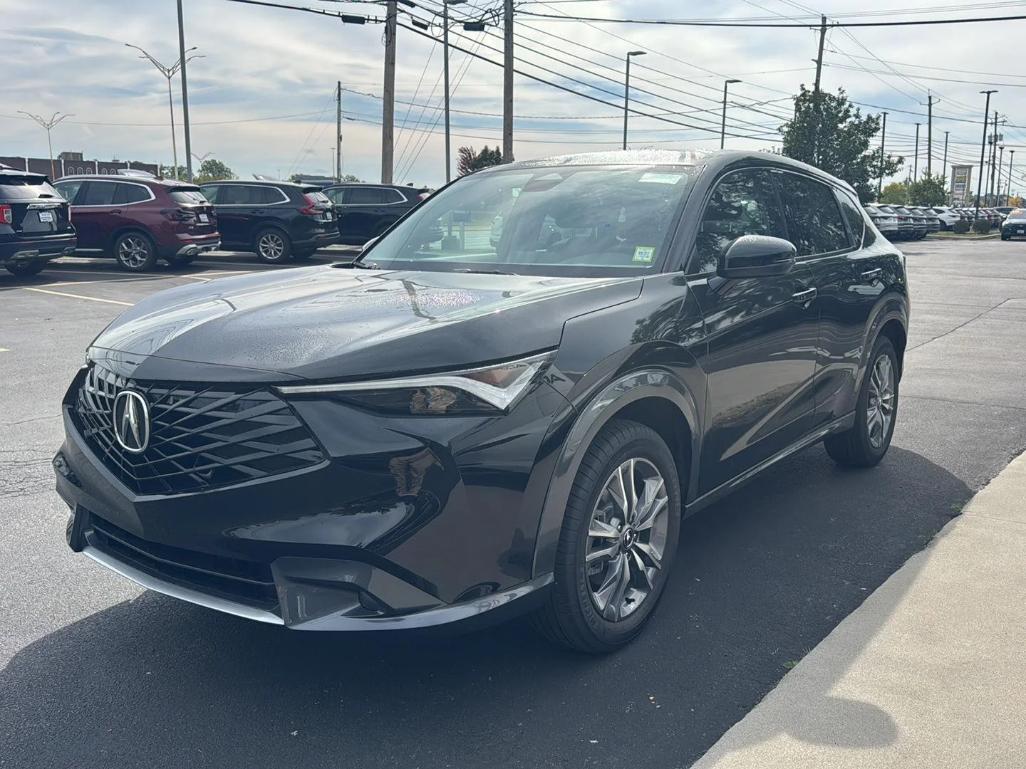 New 2026 Crystal Black Pearl Acura Base image 4